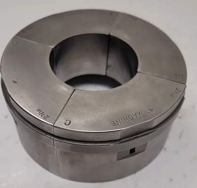 SUPERIOR CINCINNATI 2 3/16" S-STYLE EMERGENCY COLLET PAD, 2" HEIGHT, NON-SERRATED - MACHINE TOOLING