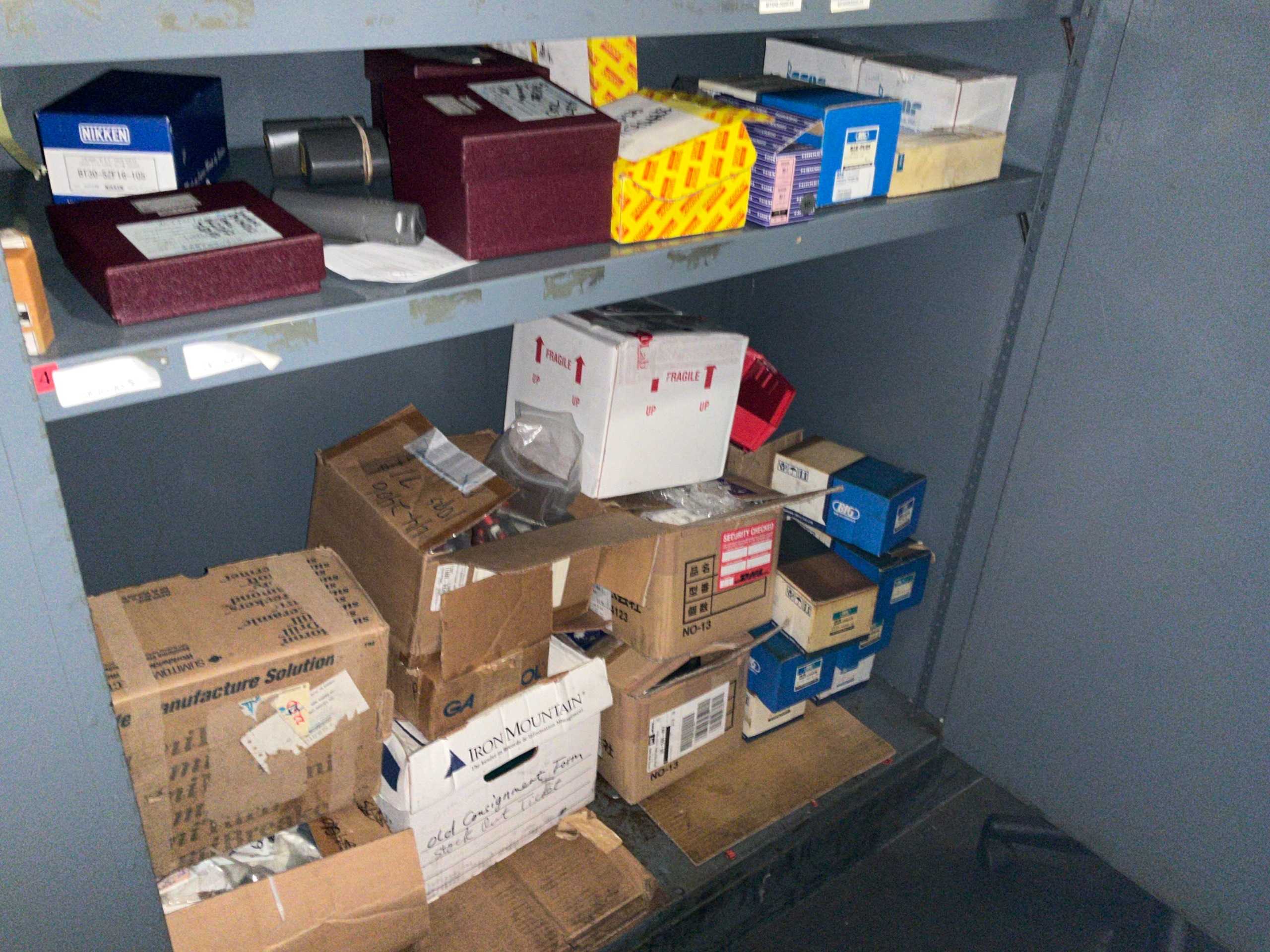 FREE STANDING STORAGE CABINET WITH CONTENTS FREE STANDING STORAGE CABINET WITH CONTENTS
