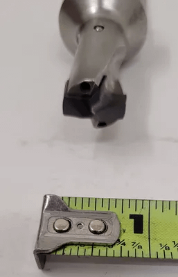 KENNAMETAL KSEM INDEXABLE DRILL, COOLANT THRU, 5/8" CUT DIA, 3/4" SHANK, 2 FLUTES, 4" OAL - MACHINE TOOLING