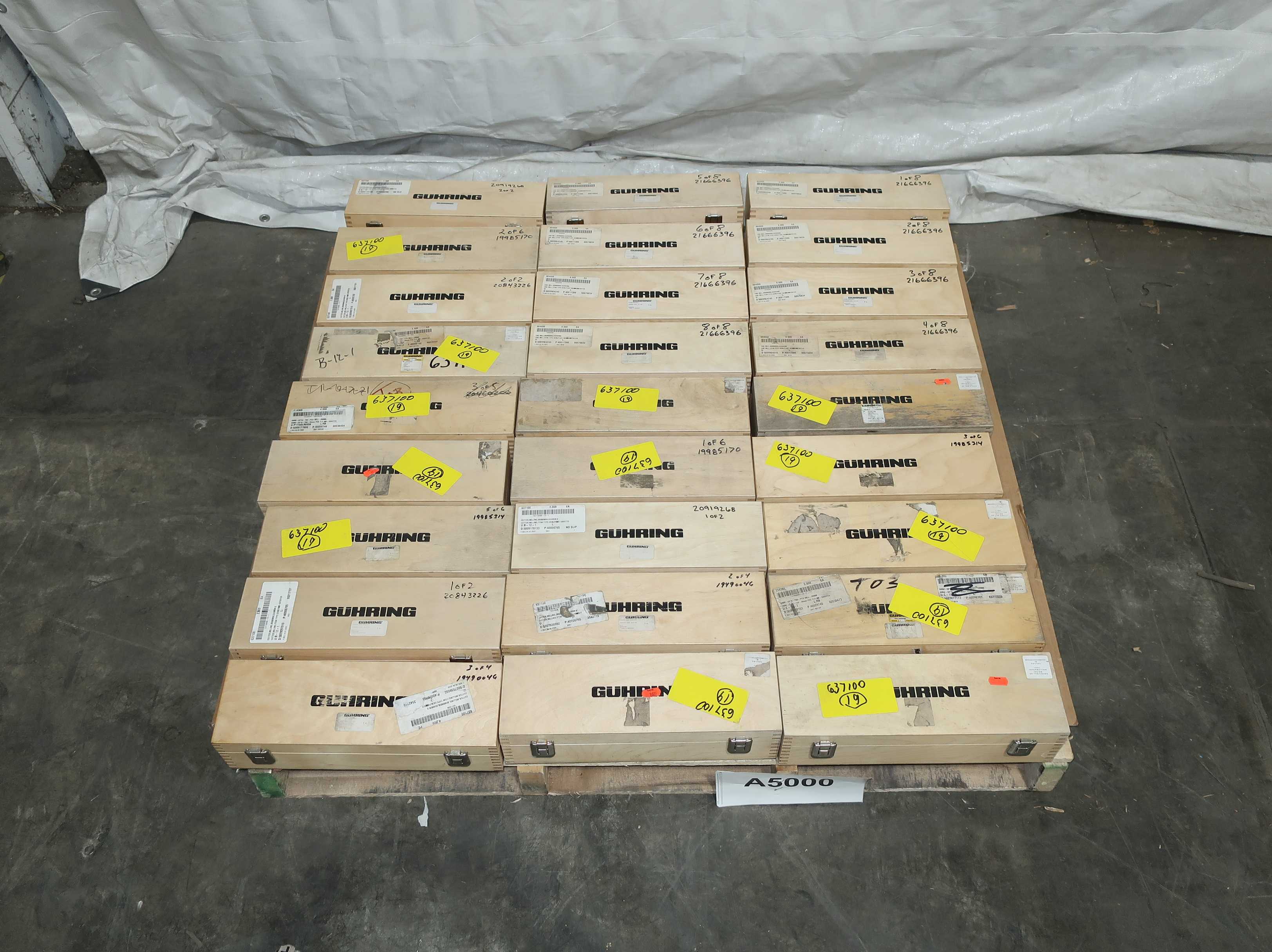 BULK QTY OF ASSORTED GUHRING TOOL HOLDERS - TOOLHOLDING