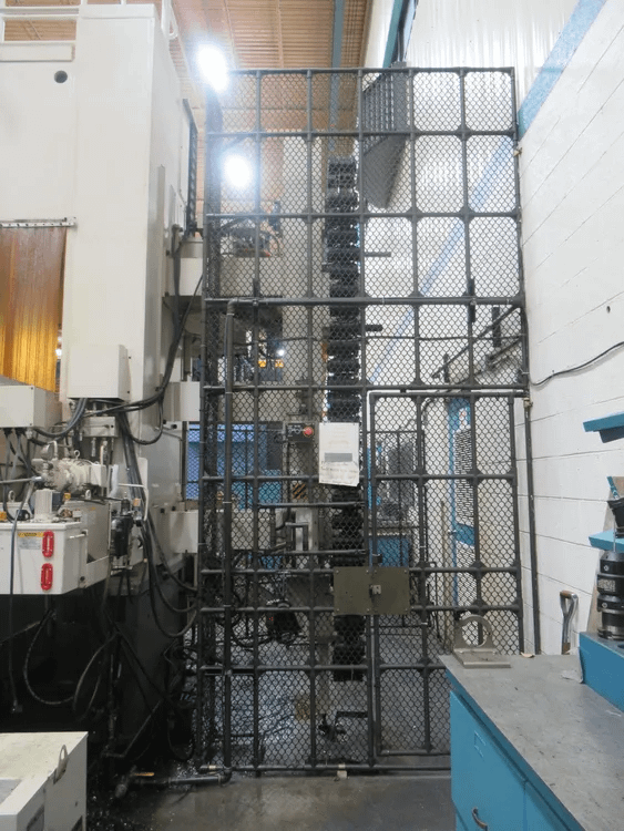 1996 MITSUBISHI M-VS25/20 BRIDGE MILL FANUC-15MB TABLE 157"X78.7" LOAD 55KLB 40-4000RPM 60ATC - VERTICAL MACHINING CENTERS