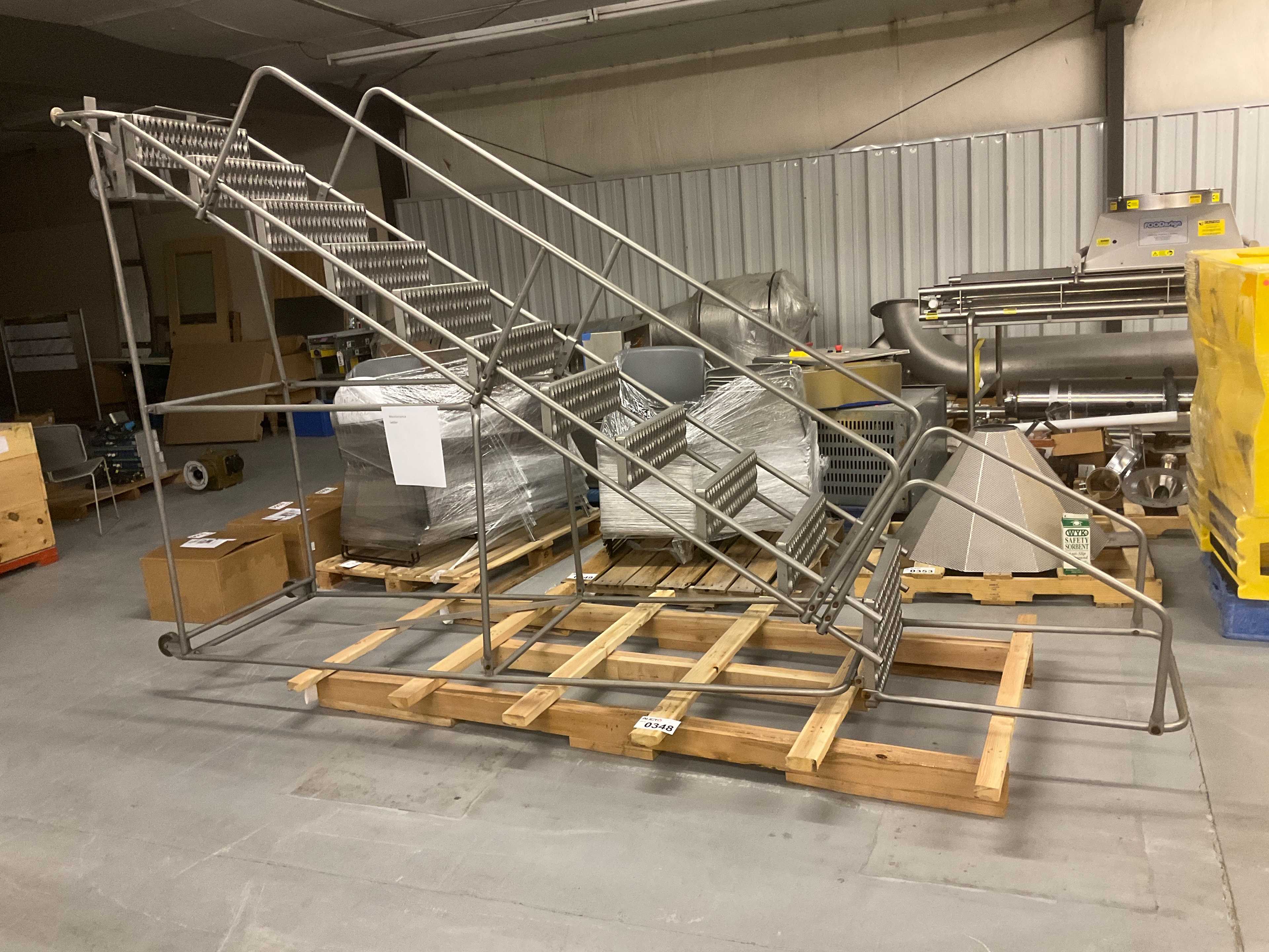 Portable Metal Safety Stair Case - LADDERS