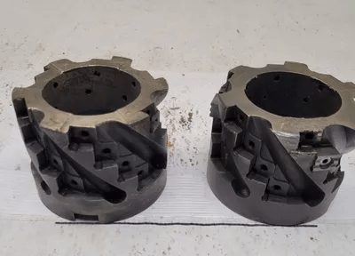 INGERSOLL MAX-I-CUT 4" INDEXING 24 INSERT SHELL MILL 1-1/2" BORE 2" CUT DEPTH - MACHINE TOOLING