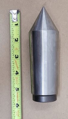 DEAD CENTER, 5MT, 5-1/2IN OAL, TAPERED SHANK/MORSE TAPER SIZE: 5 - MACHINE TOOLING
