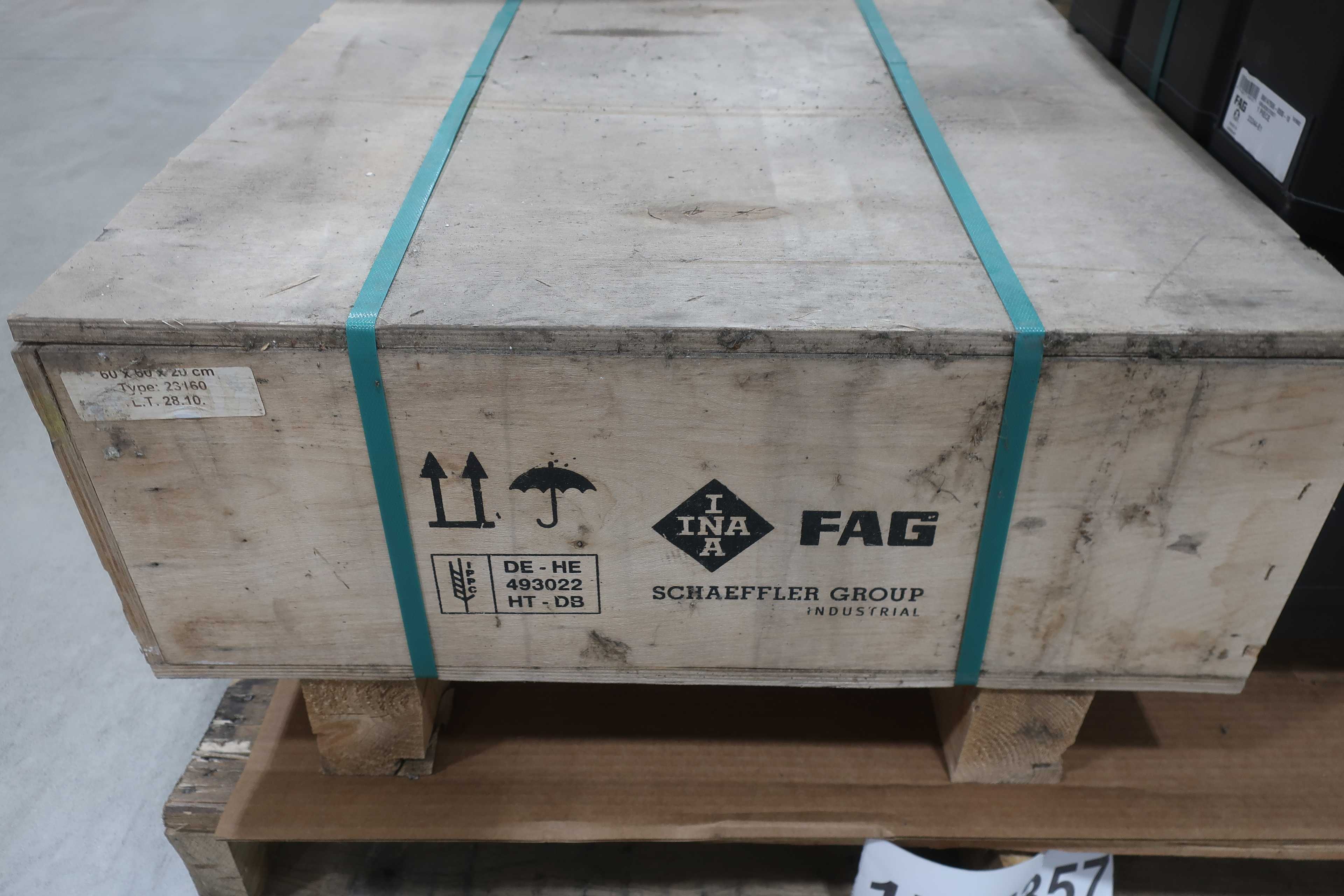 SKU 1738357 - PALLET OF ASSORTED FAG ROLLER BEARINGS - BEARINGS