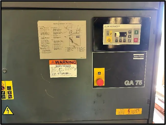 1998 ATLAS COPCO  GA75 STATIONARY AIR COMPRESSOR - undefined
