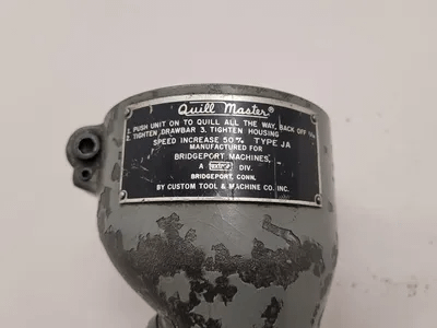 BRIDGEPORT QUILLMASTER MULTI ANGLE ATTACHMENT TYPE JA (5.5"H X 6"W) - MACHINE TOOLING