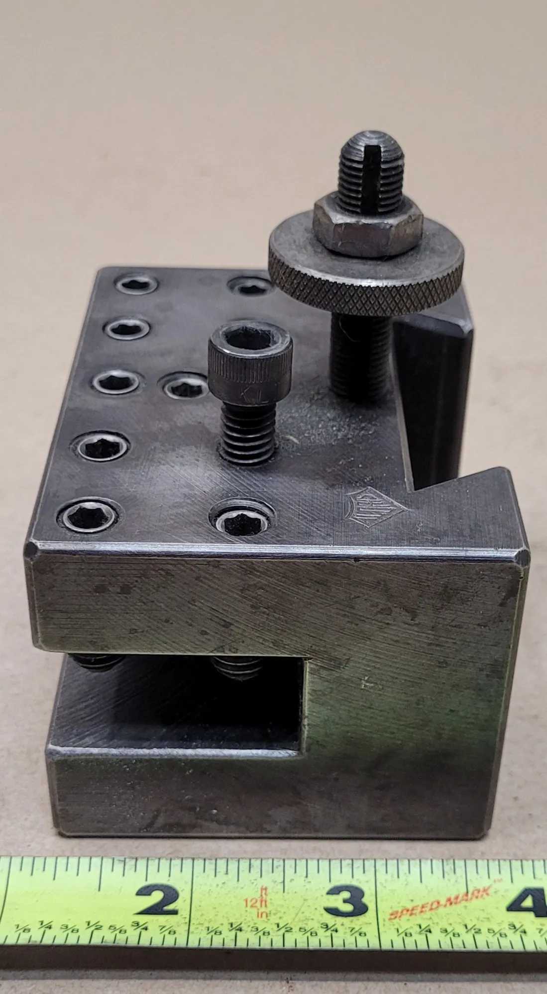 ALORIS CXA 6 MULTIPLE TOOL HOLDER, 13-18" SWING, 2-1/4" WEDGE, 3/8-5/8" BIT RANGE - MACHINE TOOLING
