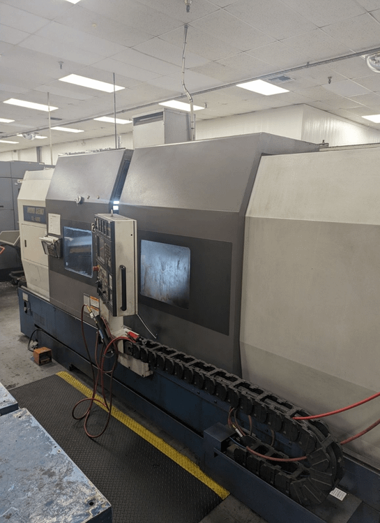 MORI SEIKI SL400B/2000 CNC LATHE 27.95" SWING 15" CHUCK 50HP 3000RPM 4.33" BAR - CNC LATHES