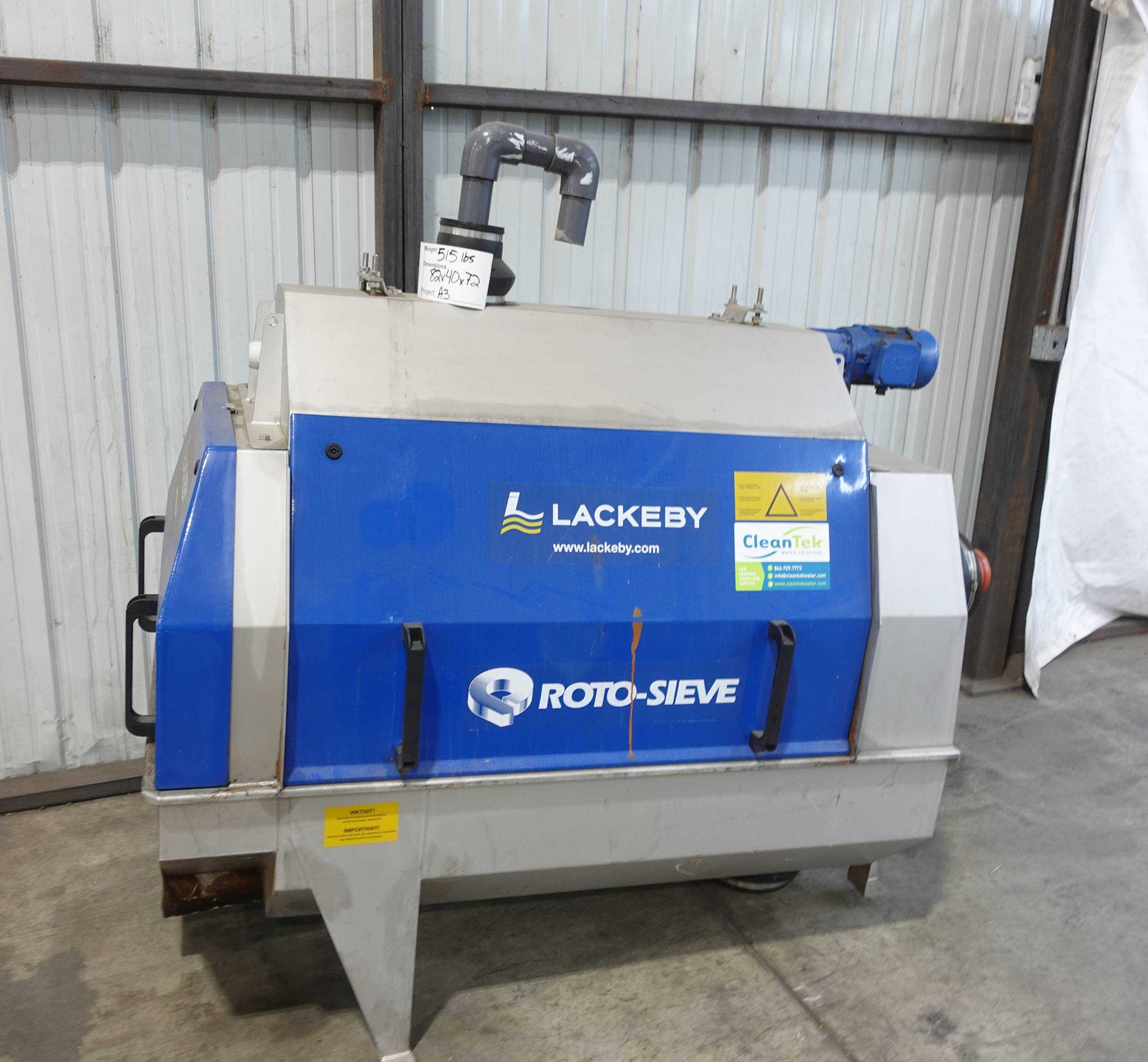 2018 LACKEBY ROTO-SIEVE RS22 DRUM SCREEN - SIEVES