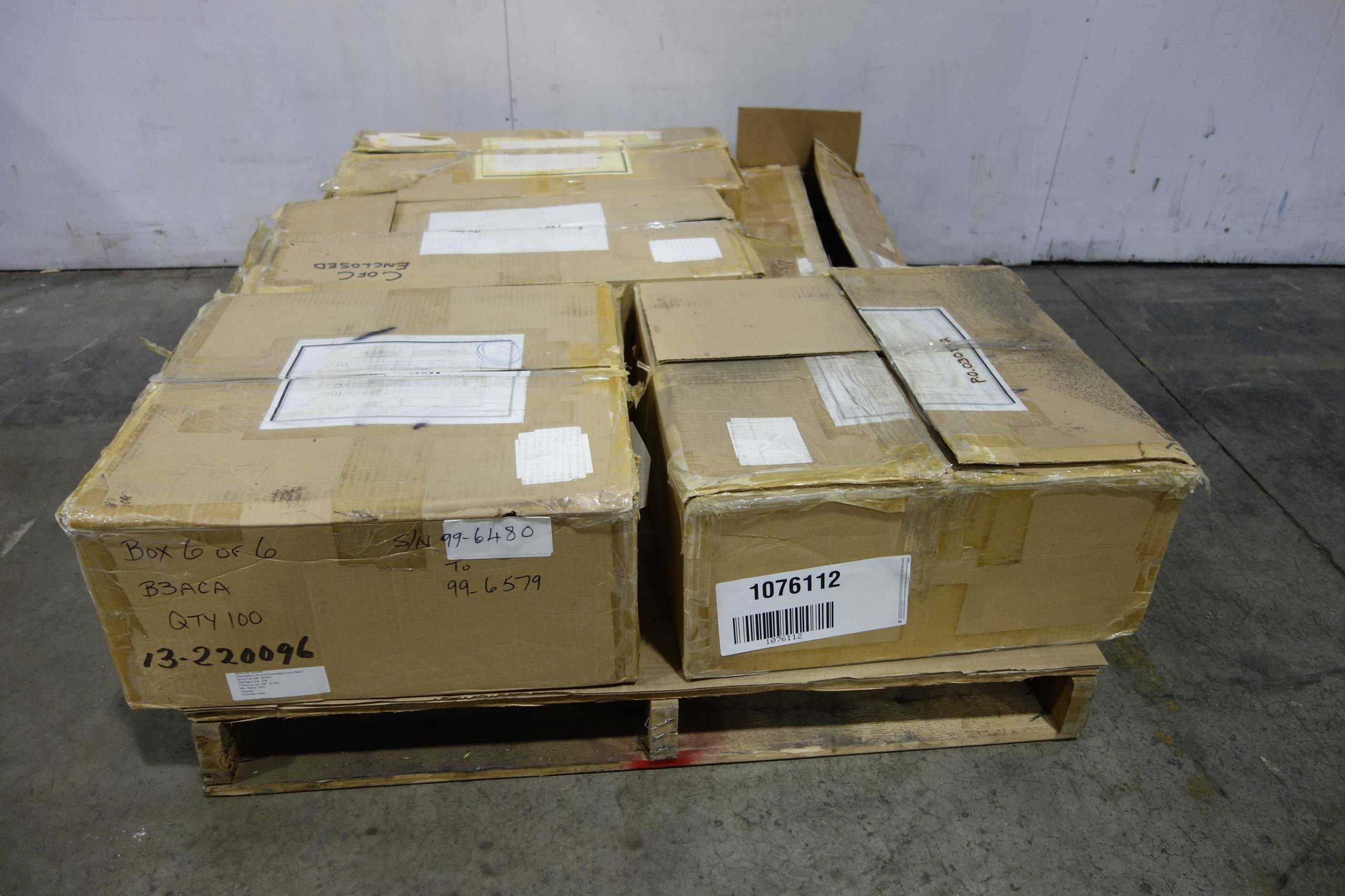 PALLET OF ASSORTED AUTOMATION - AUTOMATION & CONTROLS