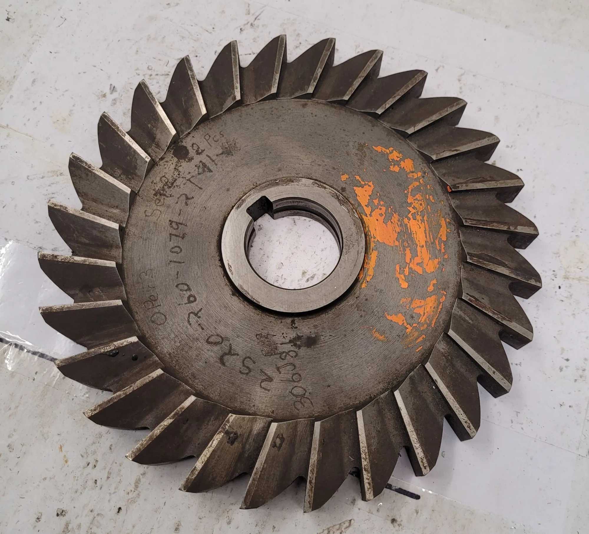 GODDARD & GODDARD MT-6862 SLIT SAWMILL CUTTER 8" DIAMETER X .75" THICKNESS X 1.5" ARBOR HOLE - MACHINE TOOLING