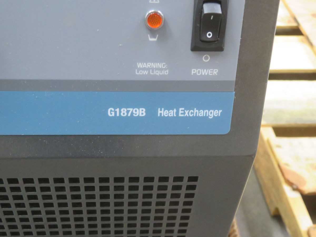AGILENT G1879B HEAT EXCHANGER, 15.1 L/MIN FLOW RATE, 620 MBAR PRESSURE, 3.8 L RESERVOIR VOLUME - HEAT EXCHANGERS