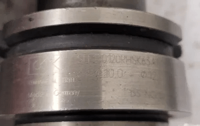 KENNAMETAL HSK63A METRIC DRILL COMBINATION HOLDER - MODEL SEF100120RHSK63AM - MACHINE TOOLING