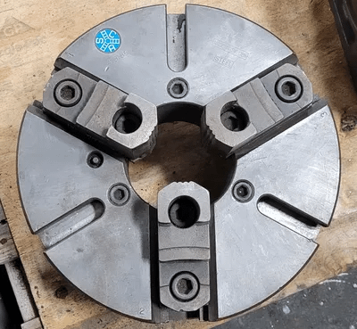 SCA 12IN 3 JAW CHUCK D1-8 MOUNT - MACHINE TOOLING