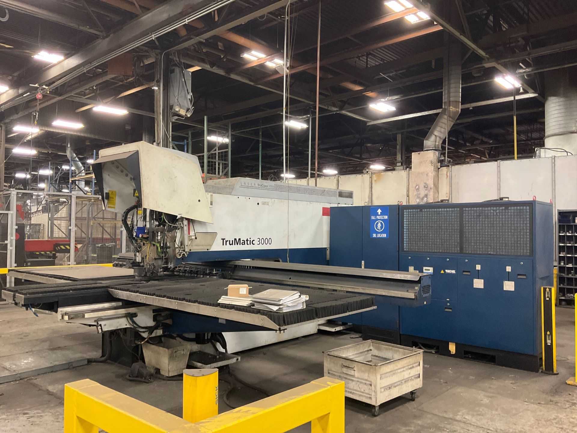 2008 TRUMPF TRUMATIC 3000 CNC PUNCH PRESS - PUNCHING MACHINE