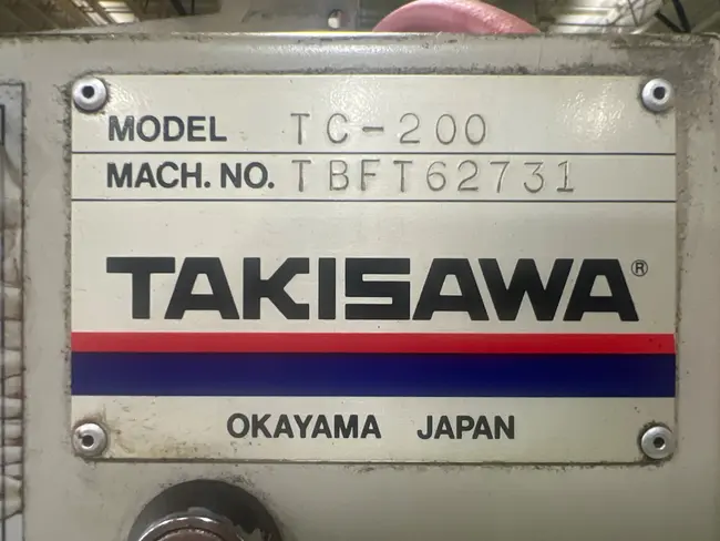 TAKISAWA TC-200 CNC LATHE - undefined