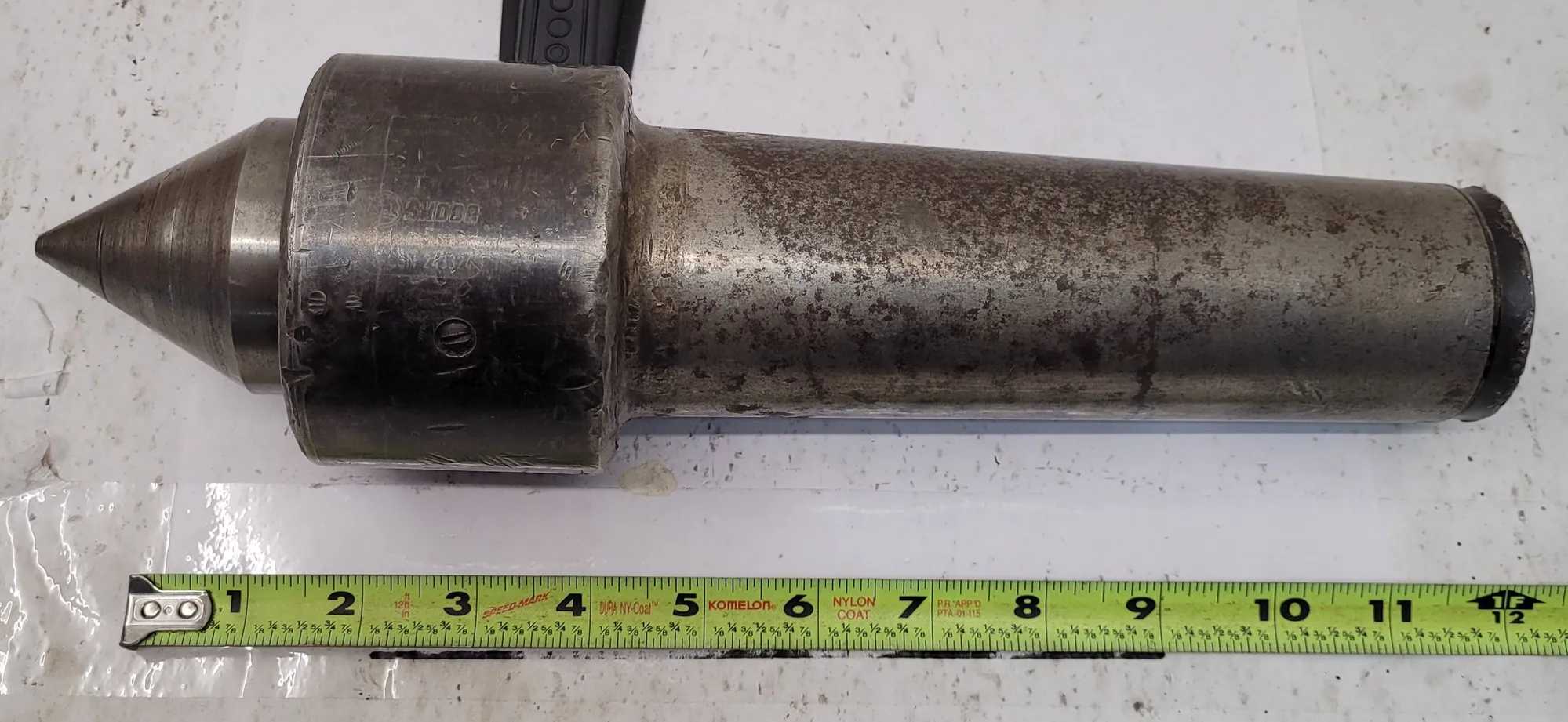 SKODA CSN 243324 6MT TAPER LIVE CENTER (MORSE TAPER NO. 6) - MACHINE TOOLING