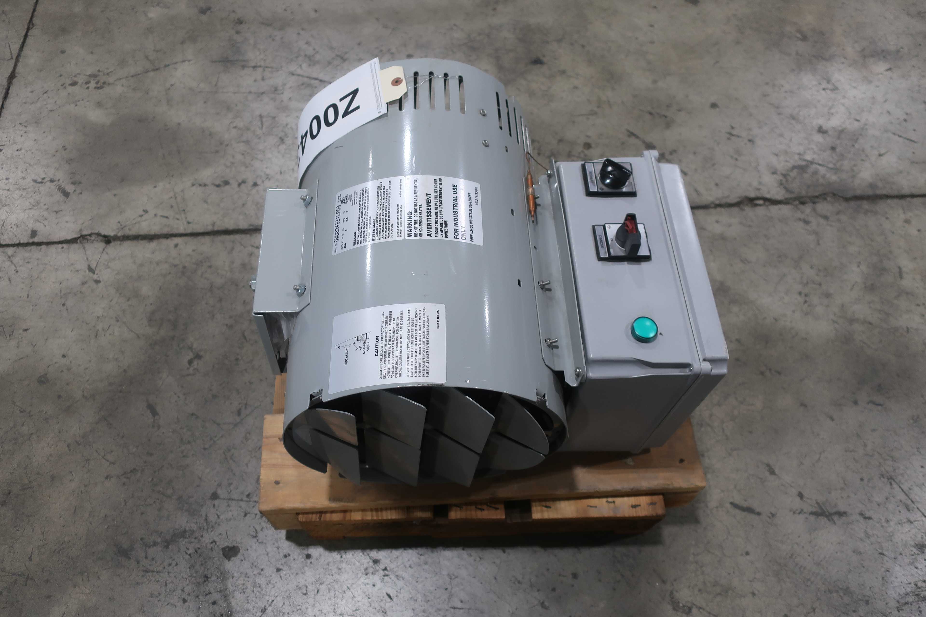 MARLEY QWD03432TL0D0 ELECTRIC HEATER - UNIT HEATER