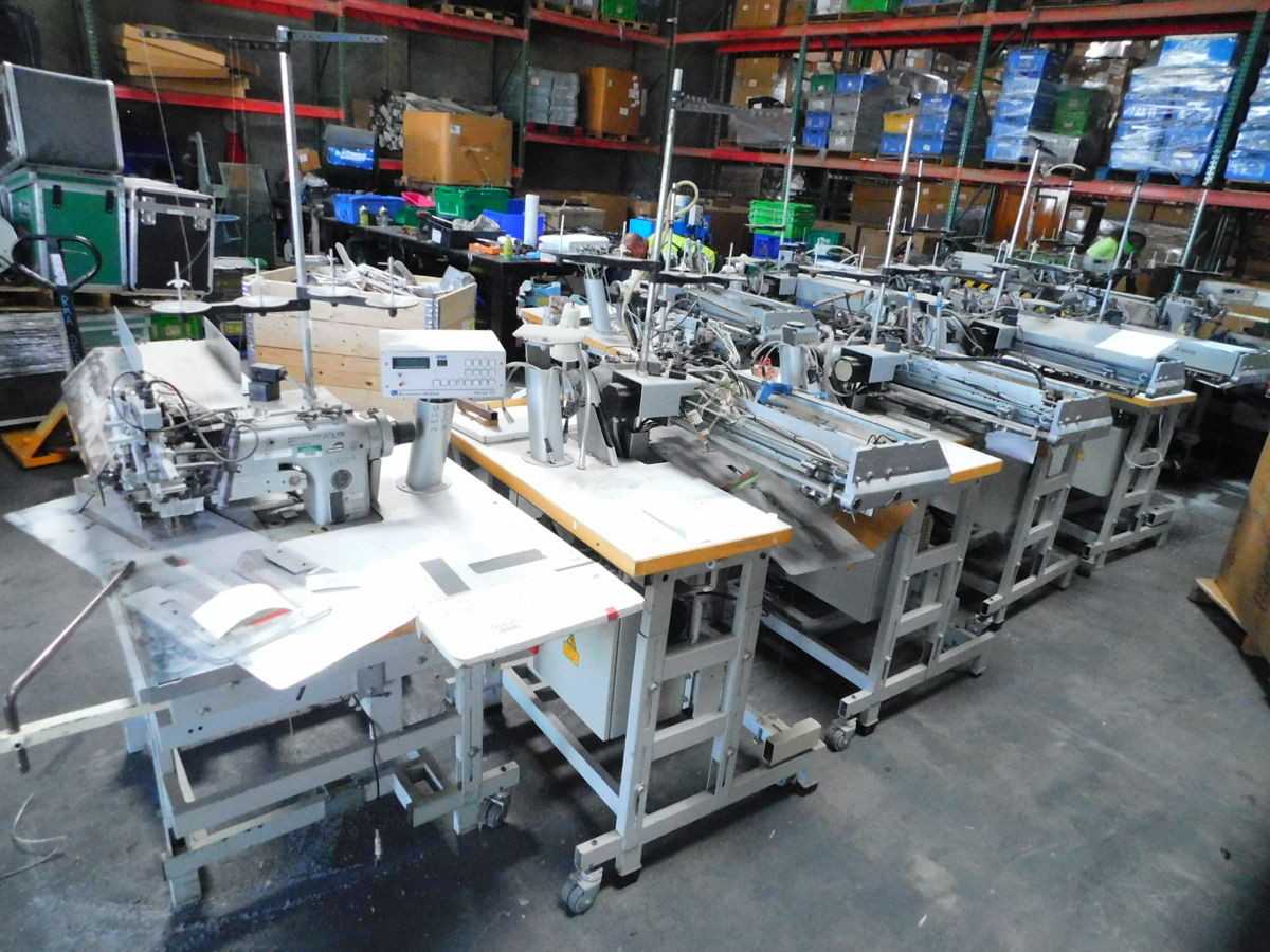 LOT OF 12 TURKOPP ADLER SEWING MACHINES DIFFERENT BRANDS AND MODELS JUKI YAMATO - MISCELLANEOUS