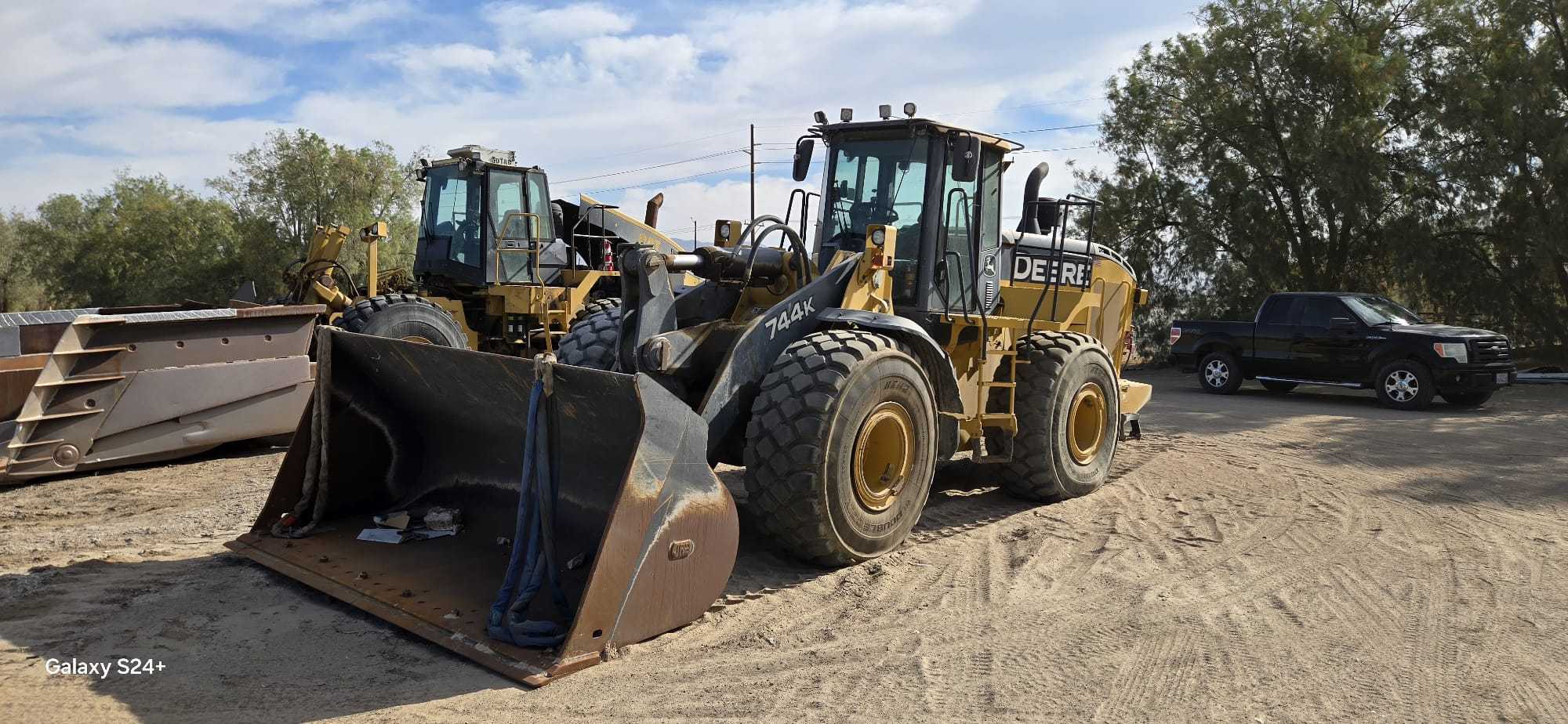 2012 JOHN DEERE 744K WHEEL LOADER - WHEEL LOADERS