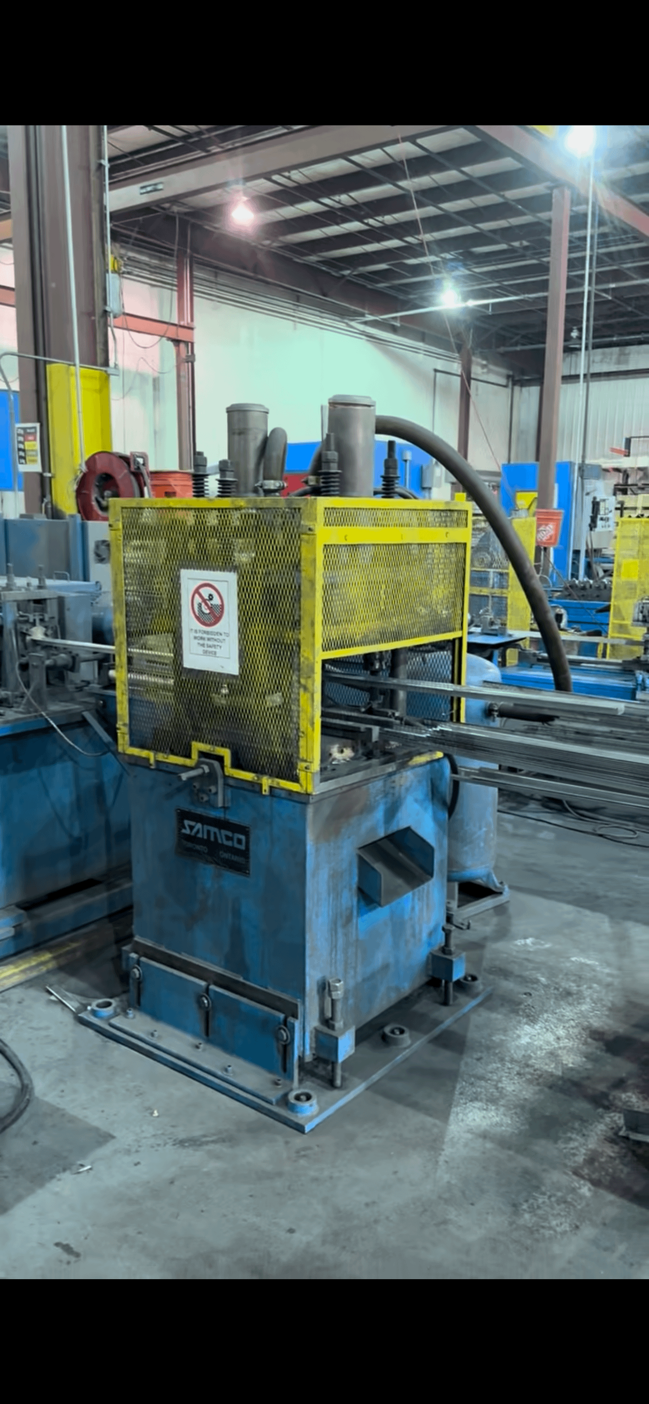 2010 SAMCO SC80045 ROLL FORMING LINE - ROLL FORMING MACHINE