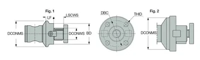 ISCAR ETM SMH MB80-40 SHELL MILL HOLDER - MACHINE TOOLING