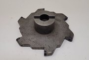 K Tool Slot Cutter, 3/4" W x 2.5" Deep, 8.5” OD, 6 Inserts, 1.25” Arbor Diameter - MACHINING ACCESSORIES & TOOLING