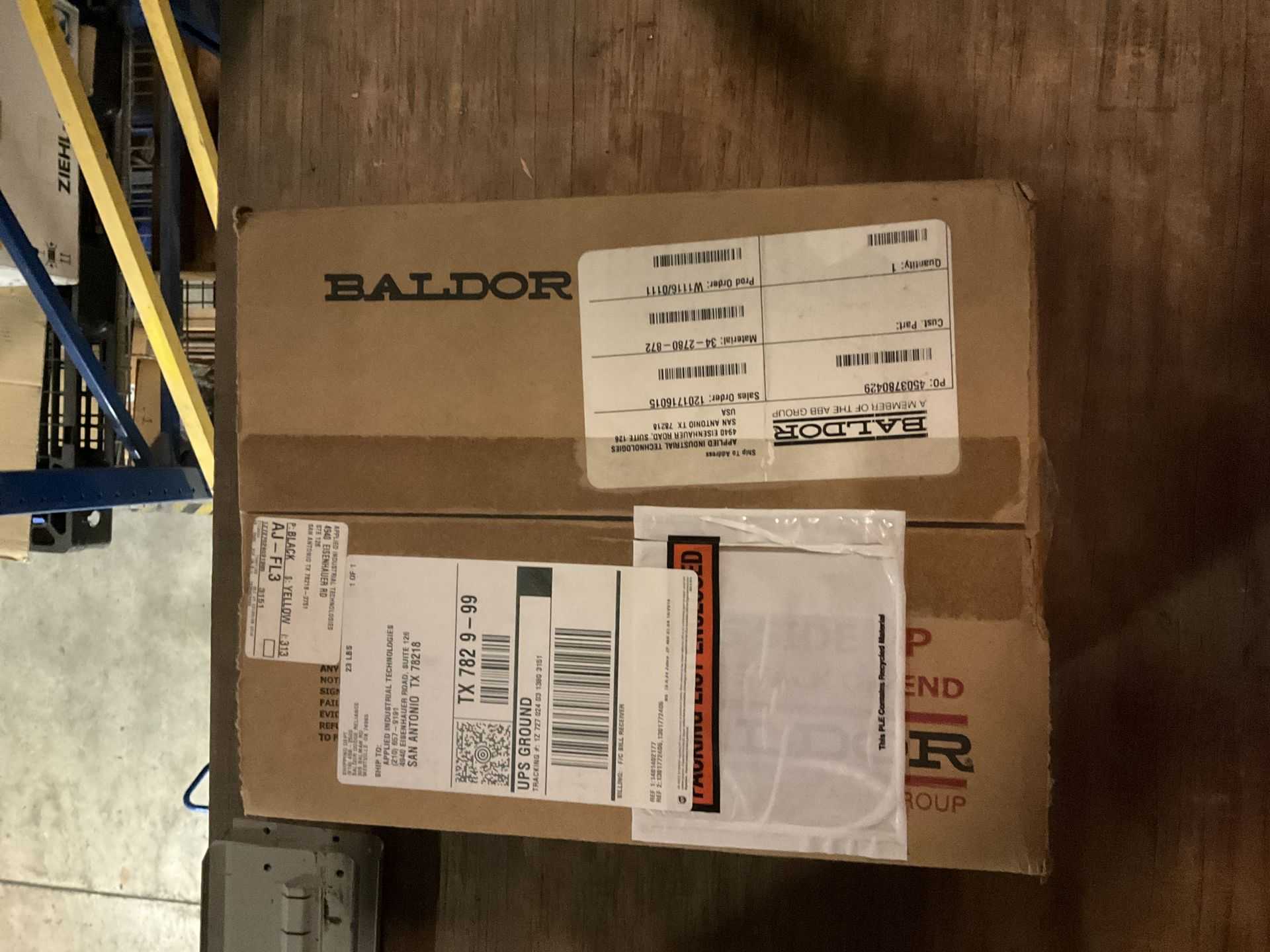 BALDOR 34-2780-872 AC MOTOR -