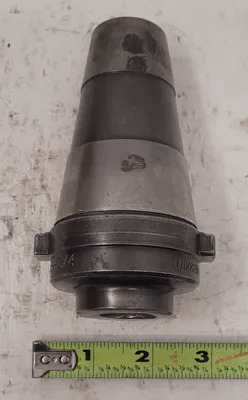 NIKKEN EC45-3/4 END MILL TOOL HOLDER, CAT50 TAPER, .75” BORE, 1.25 IN PROJECTION, 4.75” OAL - MACHINE TOOLING