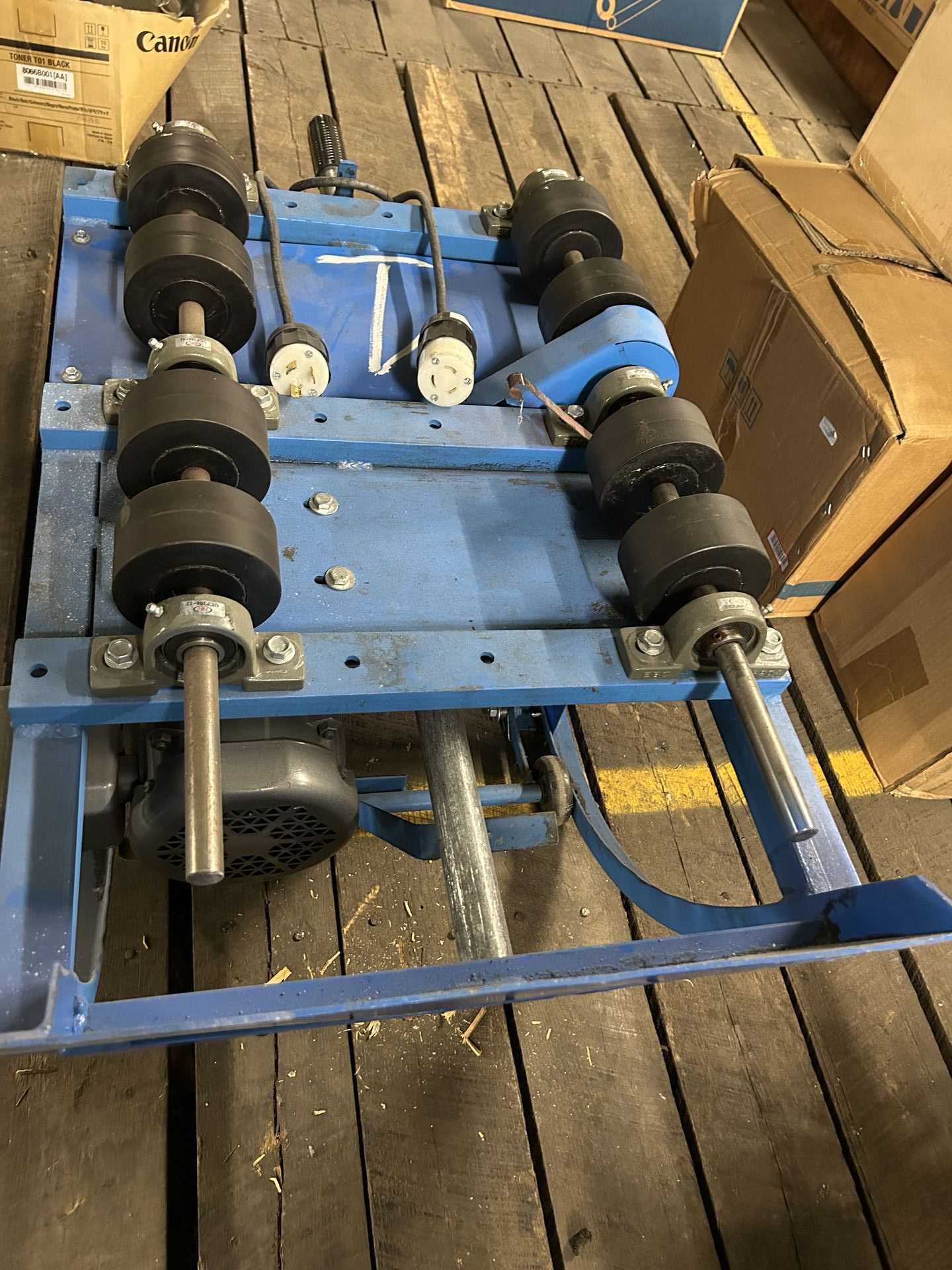 MORSE 201VS-E1 55-GAL DRUM ROLLER - PLANT & FACILITY EQUIPMENT