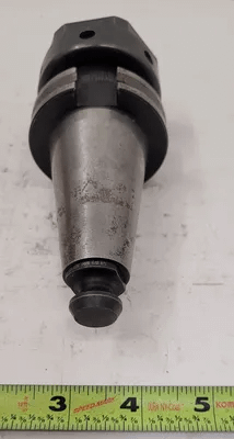 KENNAMETAL CAT 40 TG100 SINGLE-ANGLE COLLET CHUCK TOOL HOLDER, 2.75" PROJECTION - MACHINE TOOLING