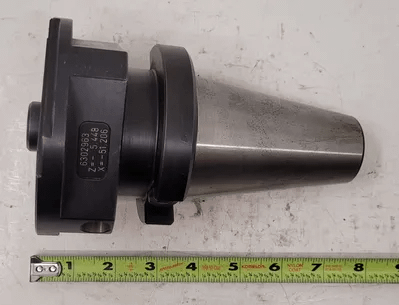 CAT50 TOOL HOLDER - 4.40" DIAMETER, 1" OUTER BORE, .55" INNER BORE, 3" PROJECTION - MACHINE TOOLING