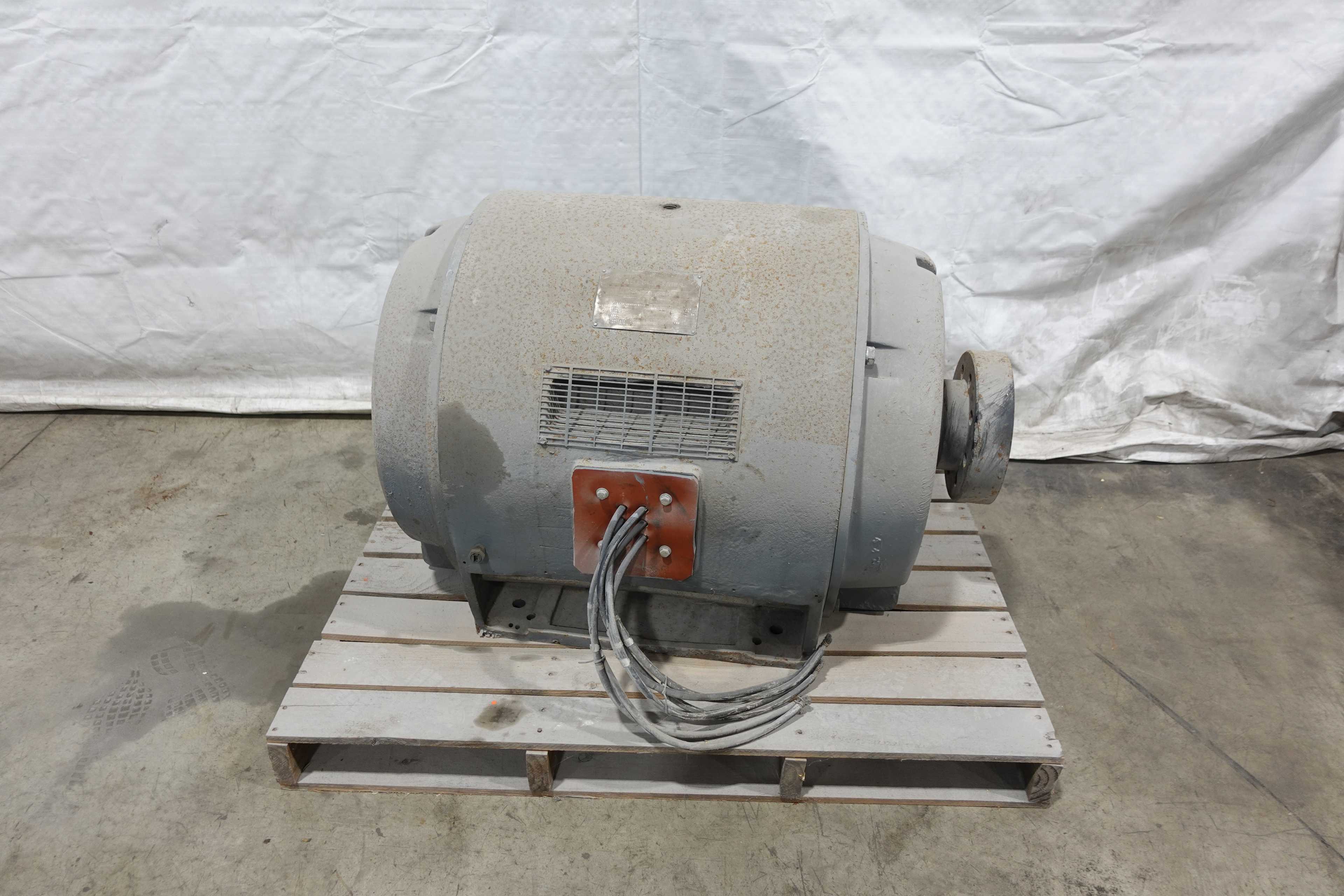 ALLIS-CHALMERS 200 HP INDUCTION MOTOR, 3 PH, 705 RPM, 460V, FR. 505US - ELECTRIC MOTORS