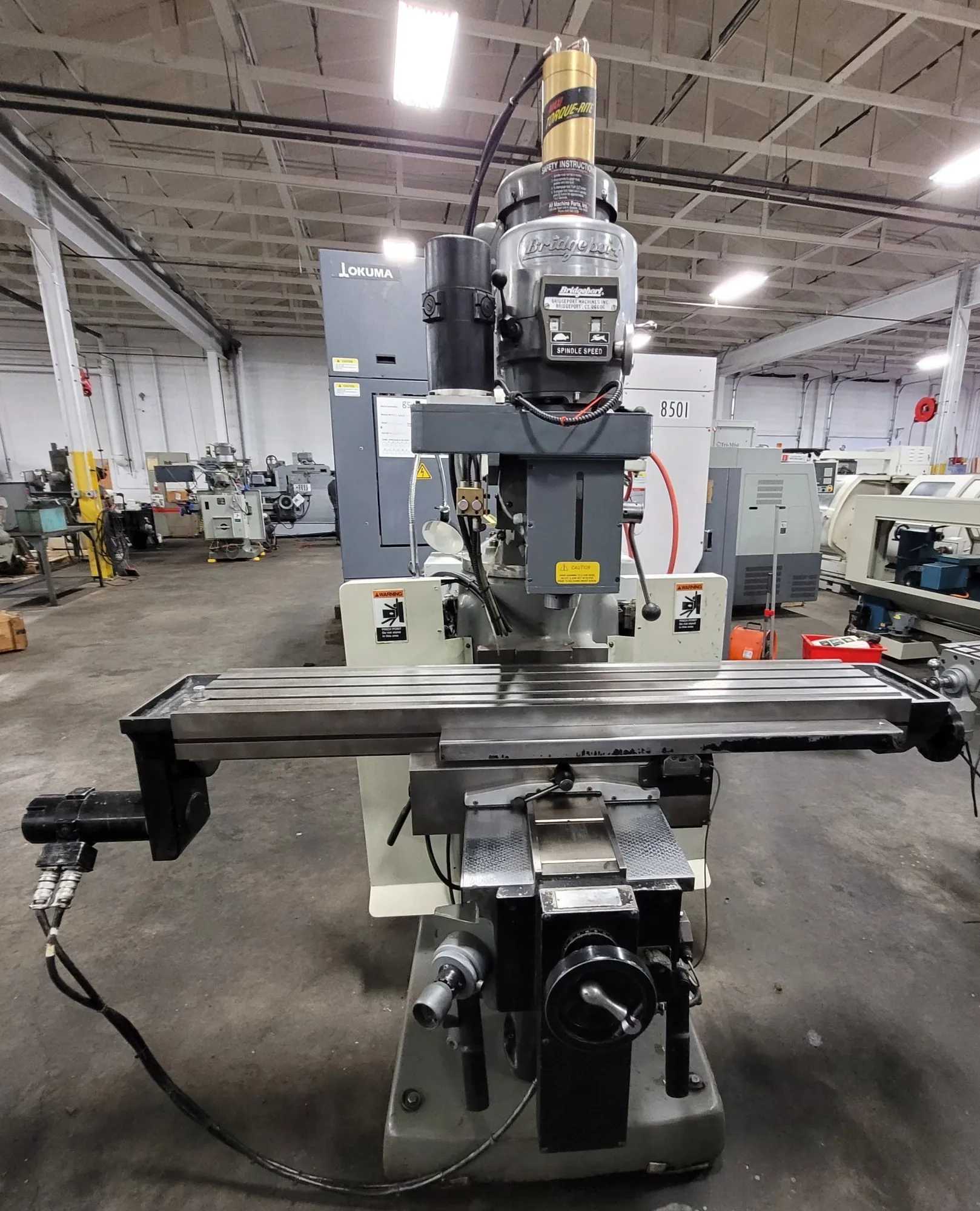 BRIDGEPORT EZ TRAK II CNC VERTICAL MILL 11X58, 2HP, 4200 RPM, PRECISION PERFORMANCE - VERTICAL MILLING MACHINES