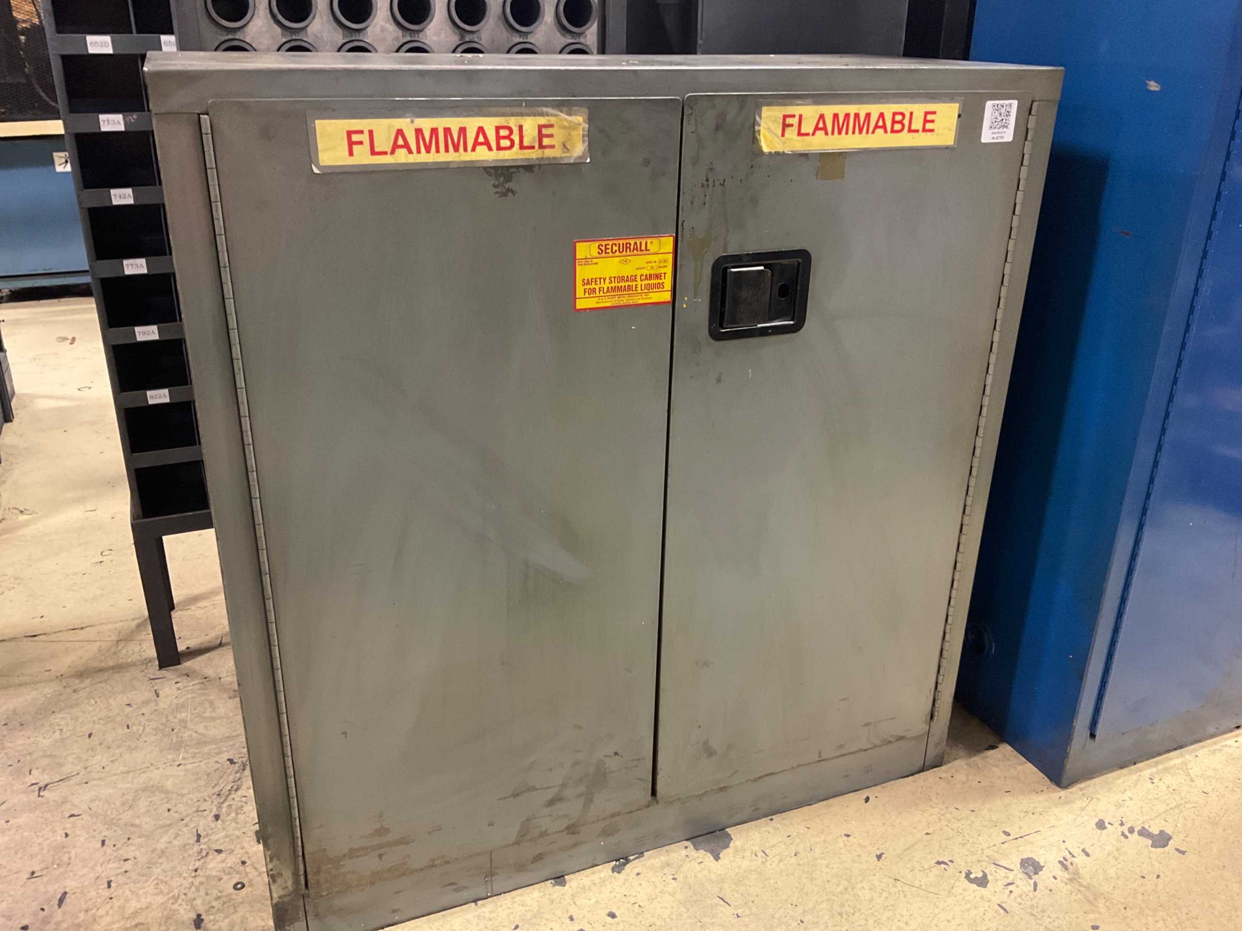 SECURALL A130 FLAME-PROOF STORAGE CABINET SECURALL A130 FLAME-PROOF STORAGE CABINET