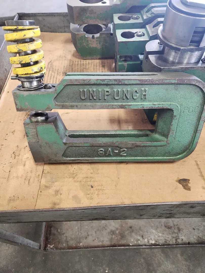 UNIPUNCH 8A-2 AND ASSORTED PUNCH TOOLING (8A-2, 8SA, 18A-2, 18SA-3 1/2 MODELS) - MACHINE TOOLING