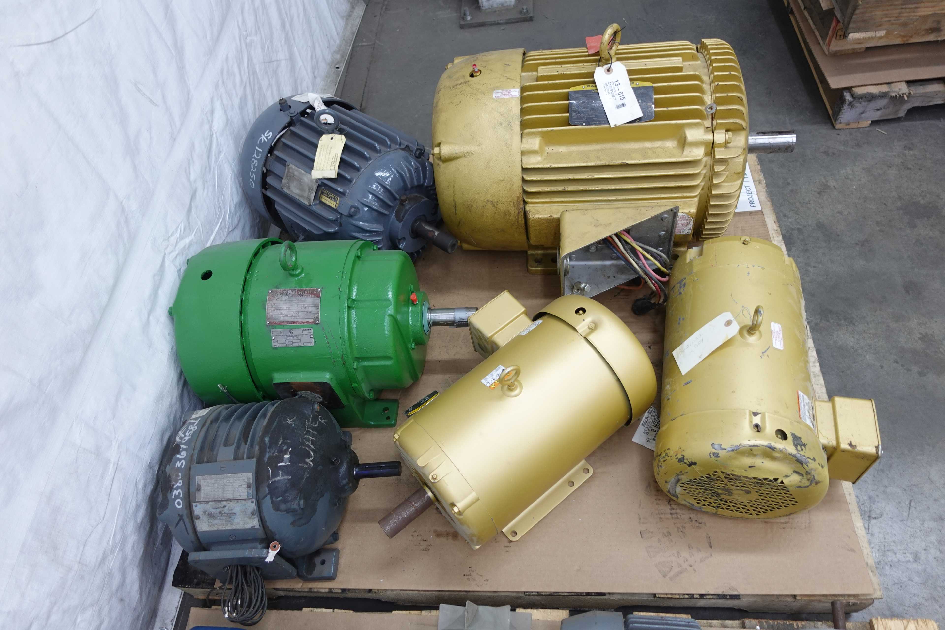 SKU 1724830 - 2 PALLETS OF ASSORTED AC MOTORS - ELECTRIC MOTORS