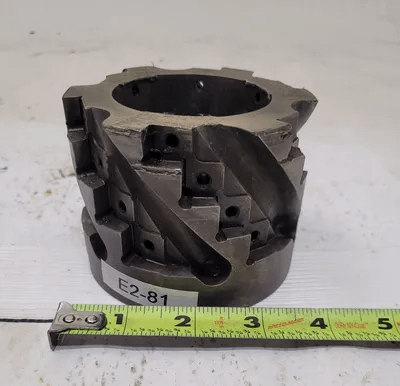INGERSOLL MAX-I-CUT 4" INDEXING 24 INSERT SHELL MILL 1-1/2" BORE 2" CUT DEPTH - MACHINE TOOLING