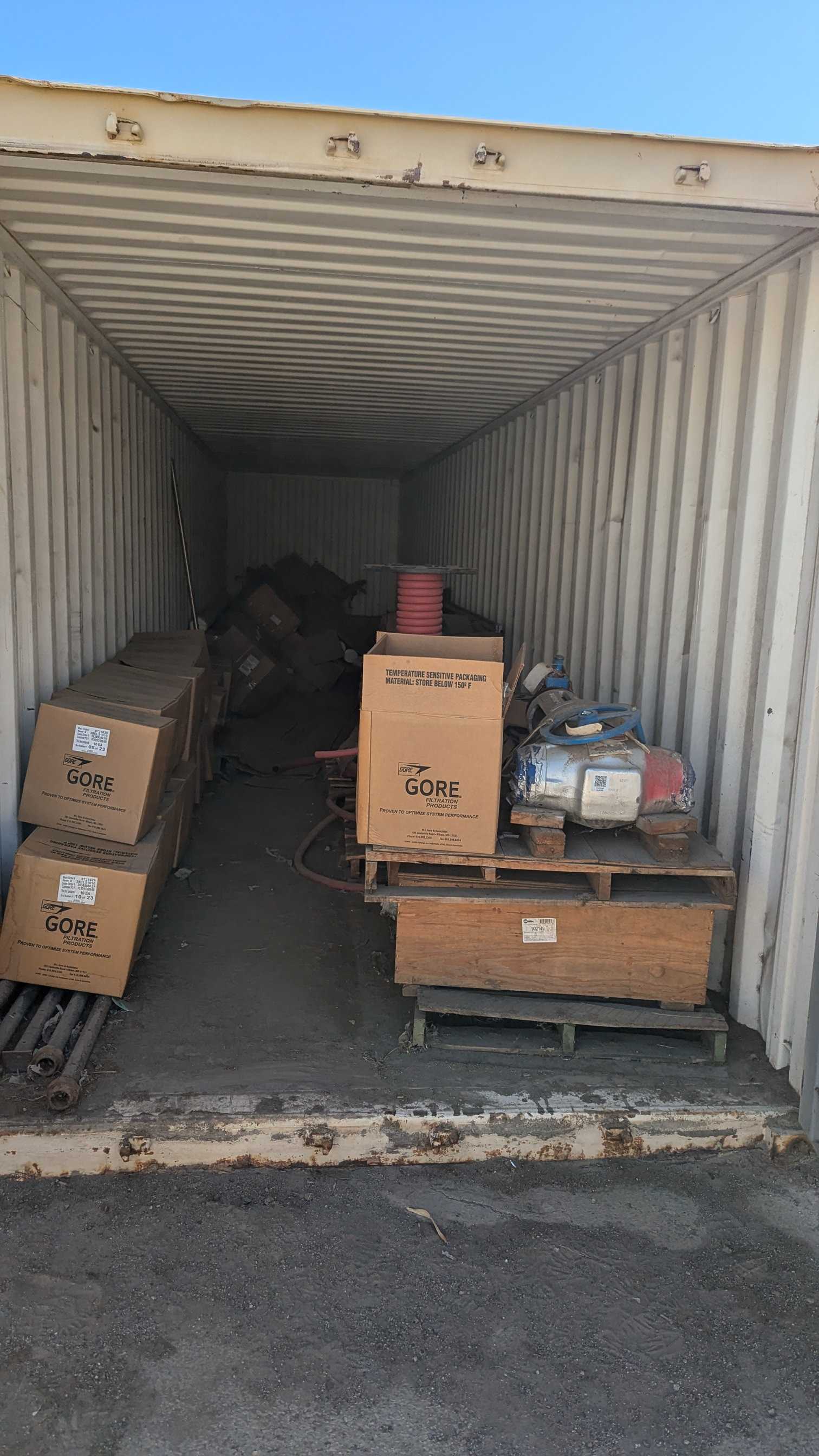 BULK QTY OF FILTER BAGS, VALVE & RUBBER HOSE - INDUSTRIAL PARTS