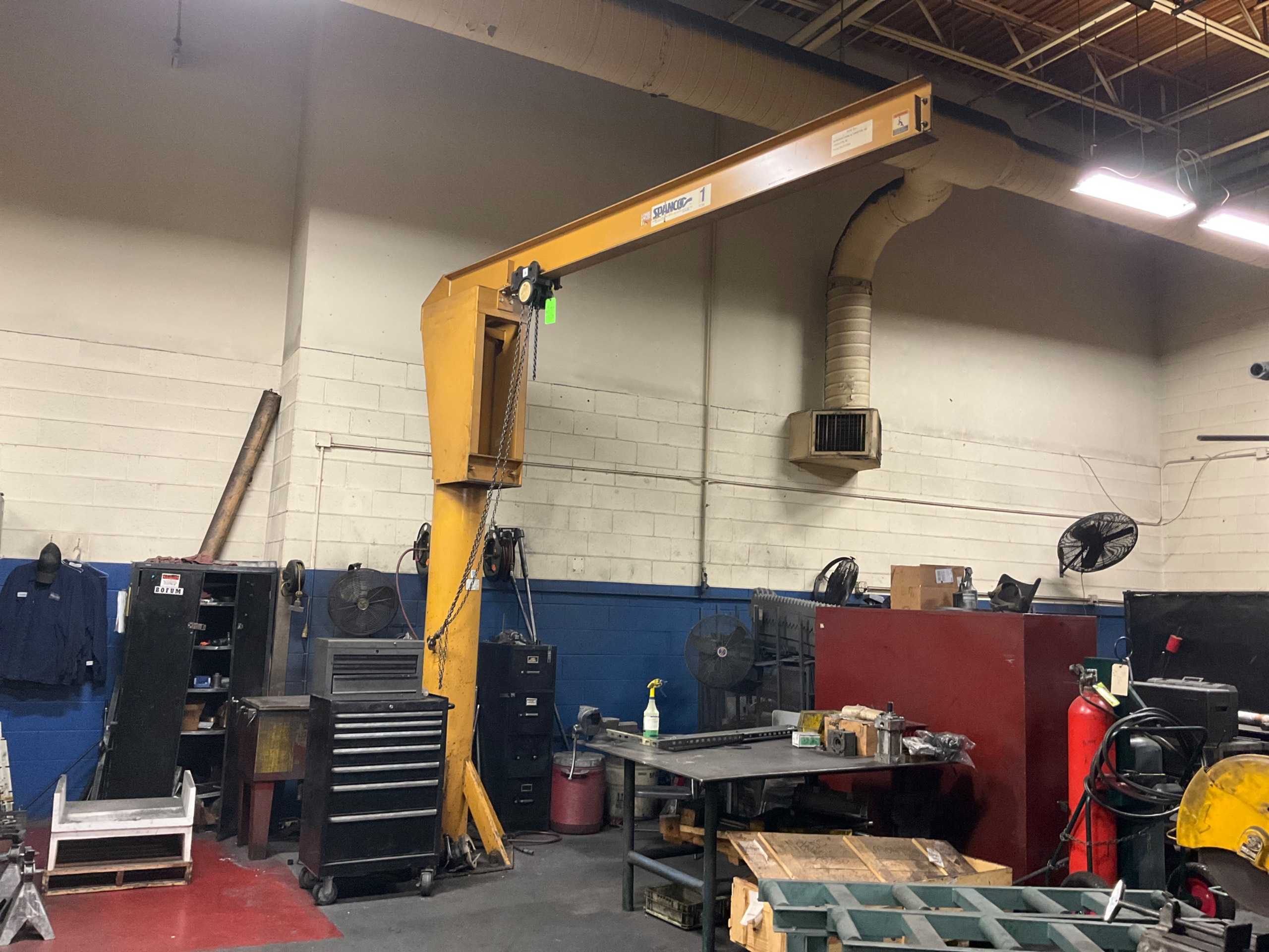 SPANCO OVERHEAD CRANE - OVERHEAD CRANE