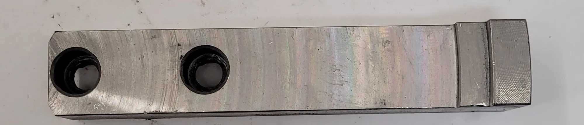 ACTION TOOL LATHE CHUCK JAW SET, 3 PIECES, 6-1/2" X 2-1/2" X 1-1/8" - MACHINE TOOLING
