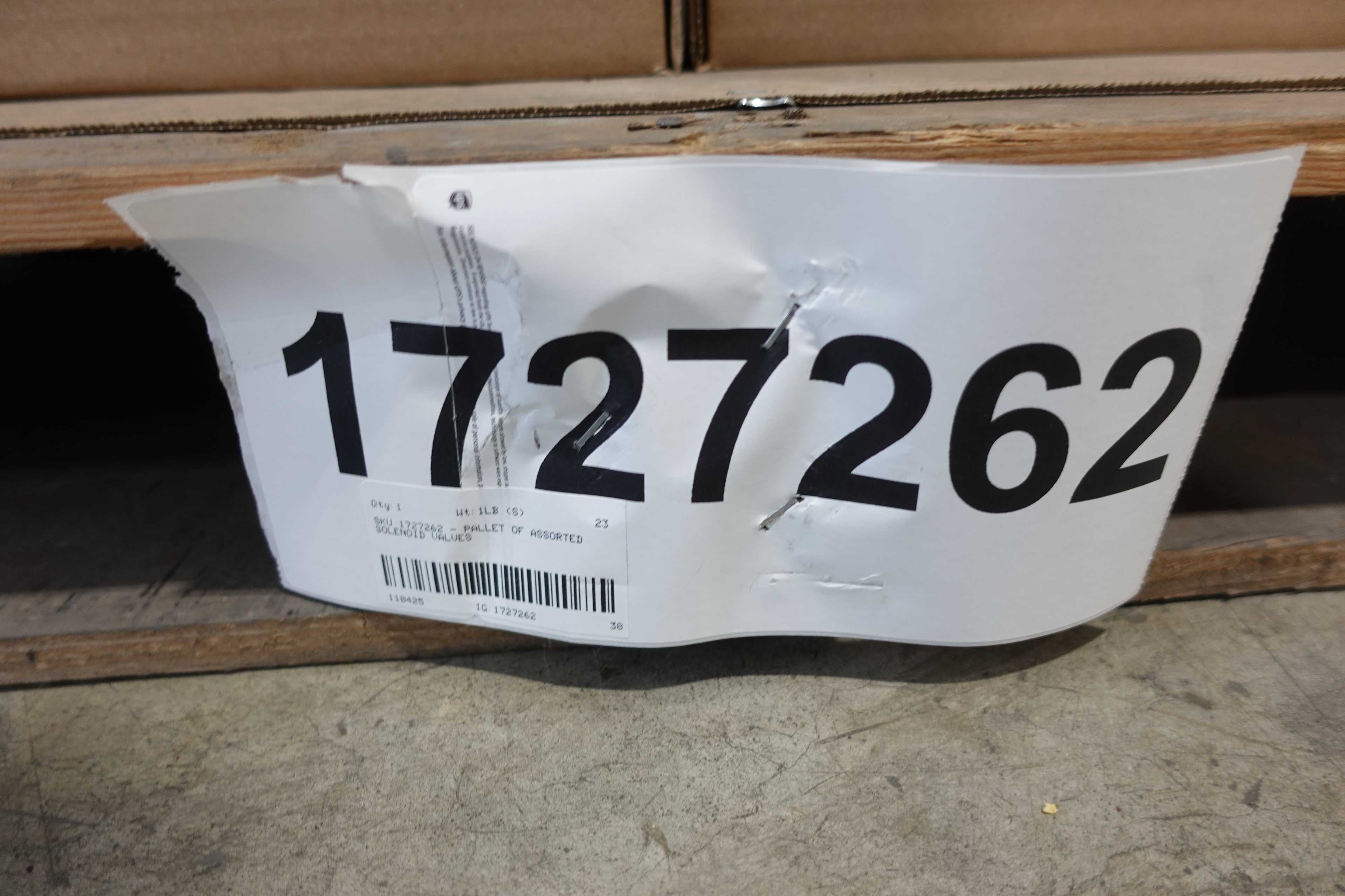 SKU 1727262 - PALLET OF ASSORTED SOLENOID VALVES, ASCO, NITRA, PARKER, SKINNER, ATKOMATIC - SOLENOID VALVE
