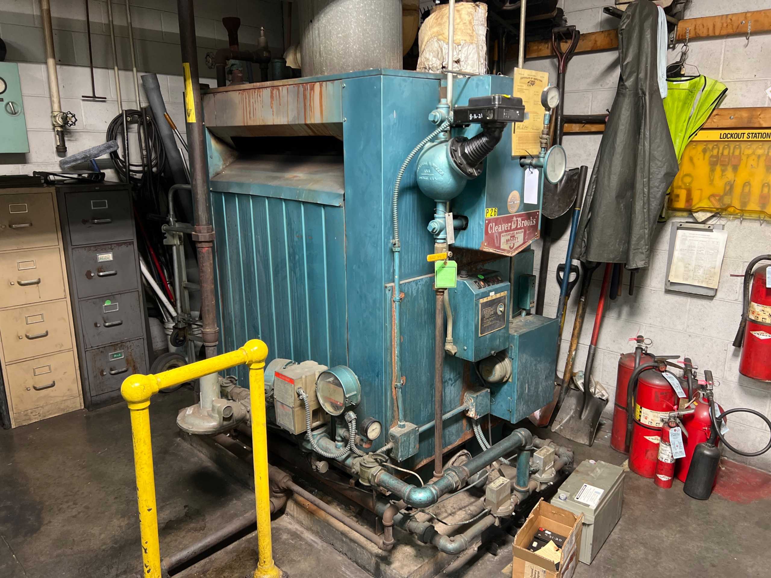 CLEAVER BROOKS MODEL 3 BOILER - BOILERS