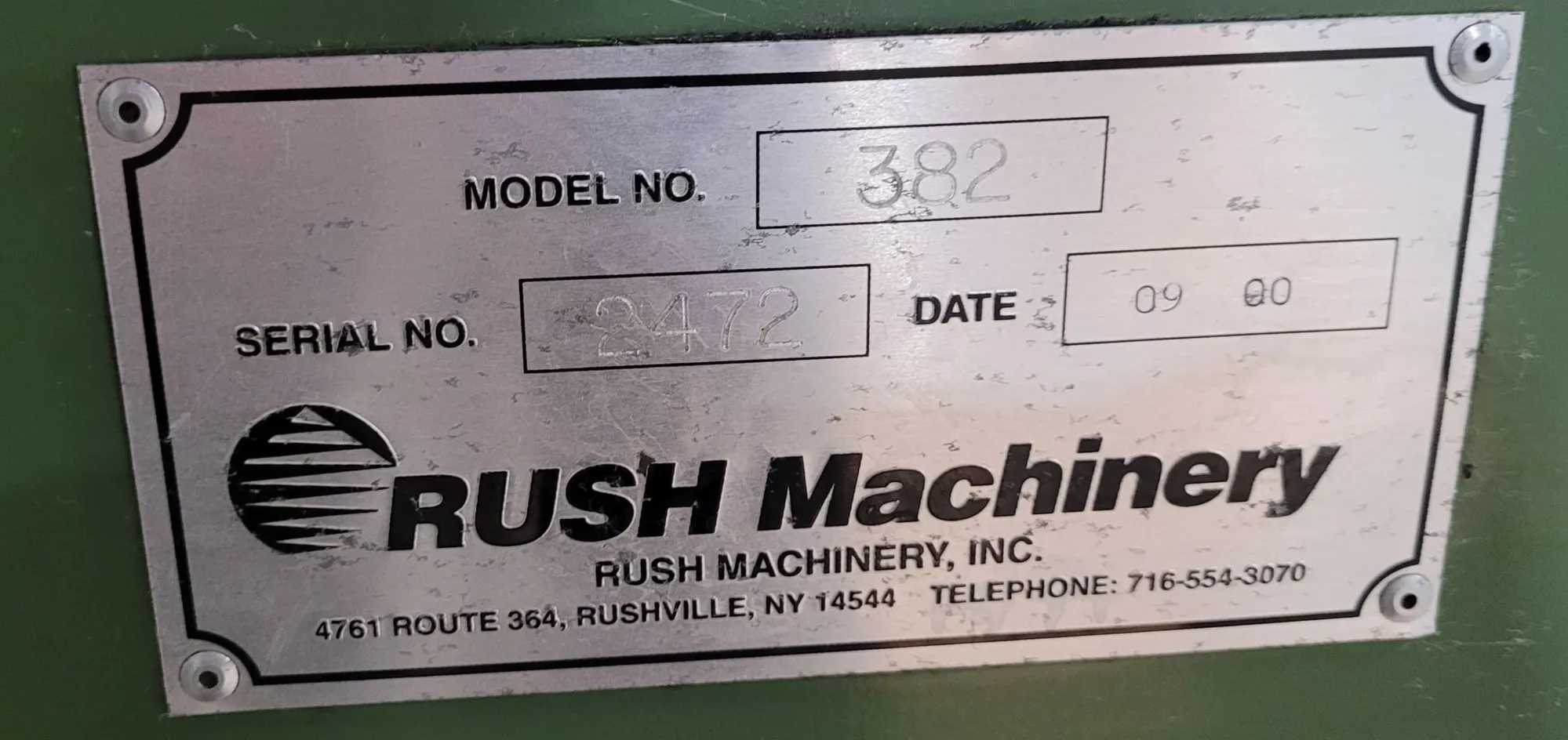 RUSH MODEL 382 DRILL AND TOOL GRINDER, 3/16"-3-1/8" CAP, 6-JAW CHUCK, 1 HP, 230-460V - TOOL GRINDERS