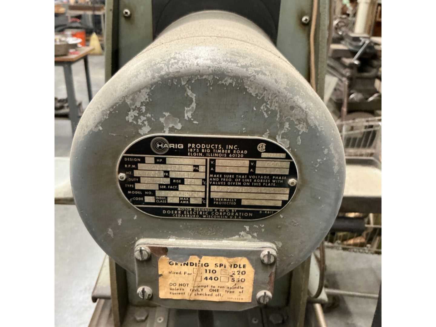 HARIG SUPER 612 SURFACE GRINDER - SURFACE GRINDERS
