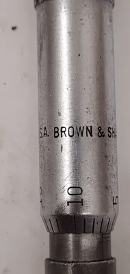 BROWN & SHARPE INSIDE MICROMETER, TUBULAR, 16-18IN RANGE, .001" GRADUATION - MACHINE TOOLING