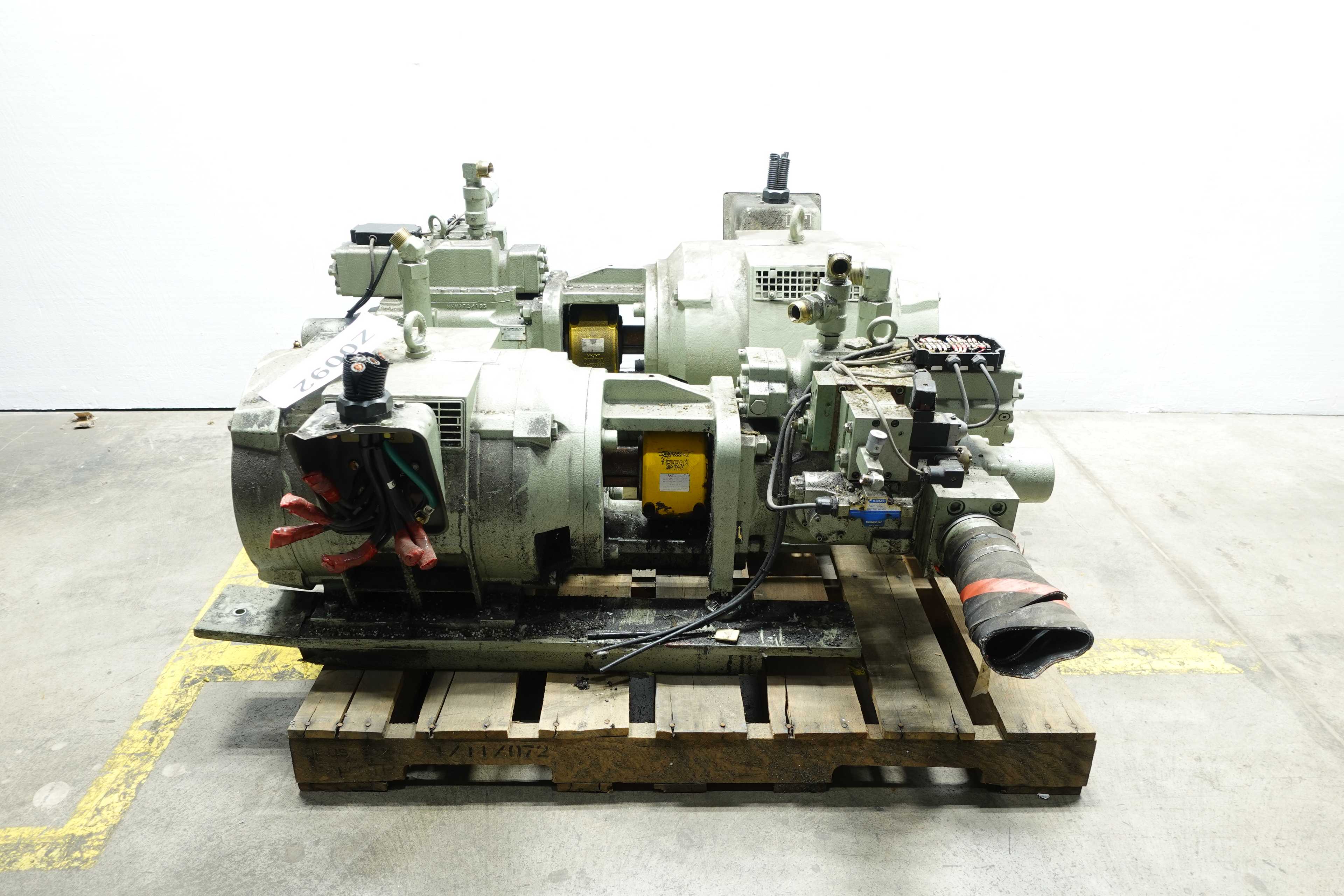 LOT OF 2 HYDRAULIC PUMP ASSEMBLIES - HYDRAULIC PUMP