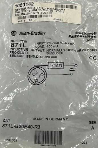 BULK LIST OF INDUSTRIAL PARTS - ALLEN BRADLEY - AUTOMATION & CONTROLS