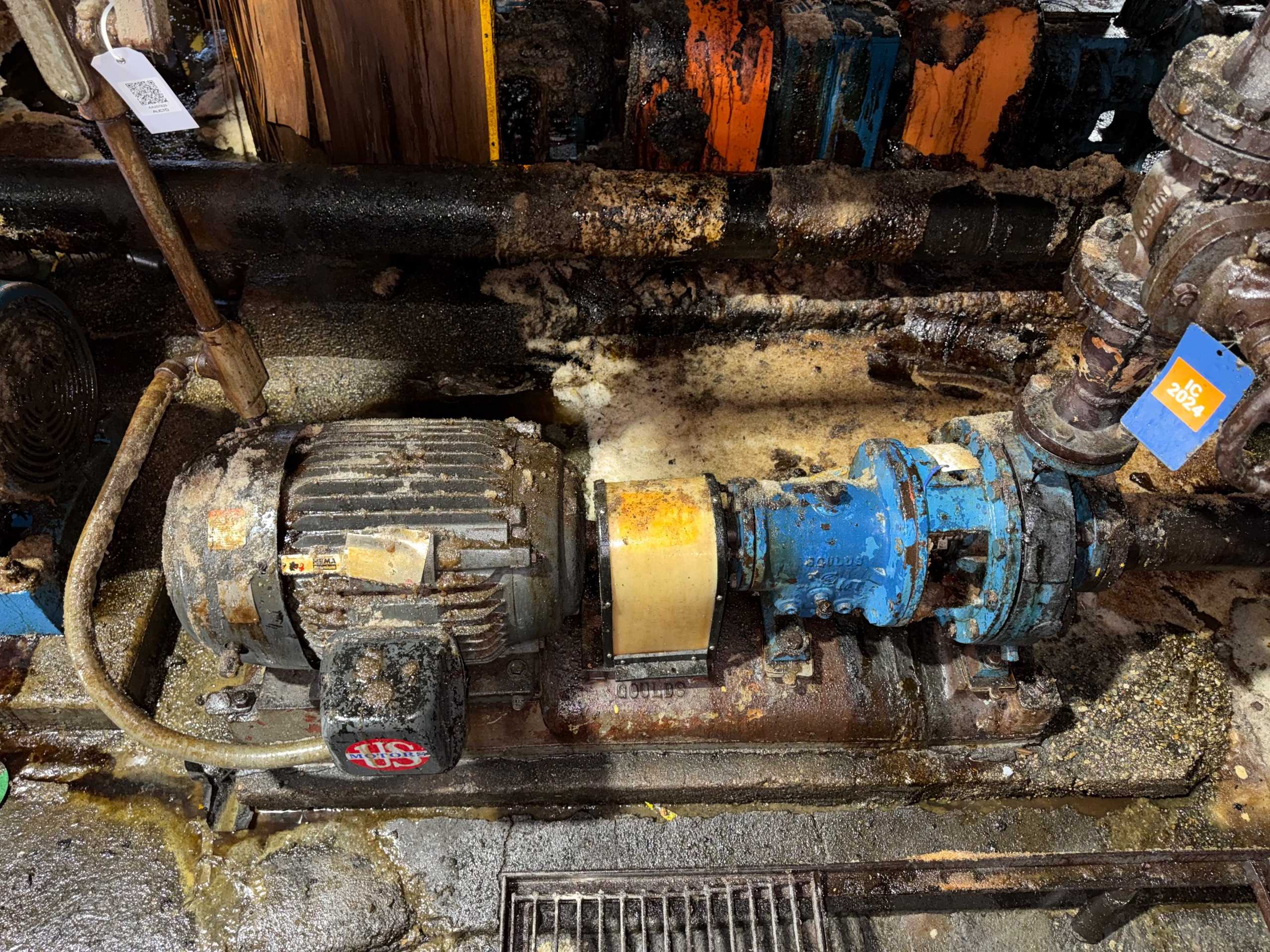 GOULDS 3196 MT CENTRIFUGAL PUMP, 25HP, STAINLESS - CENTRIFUGAL PUMP